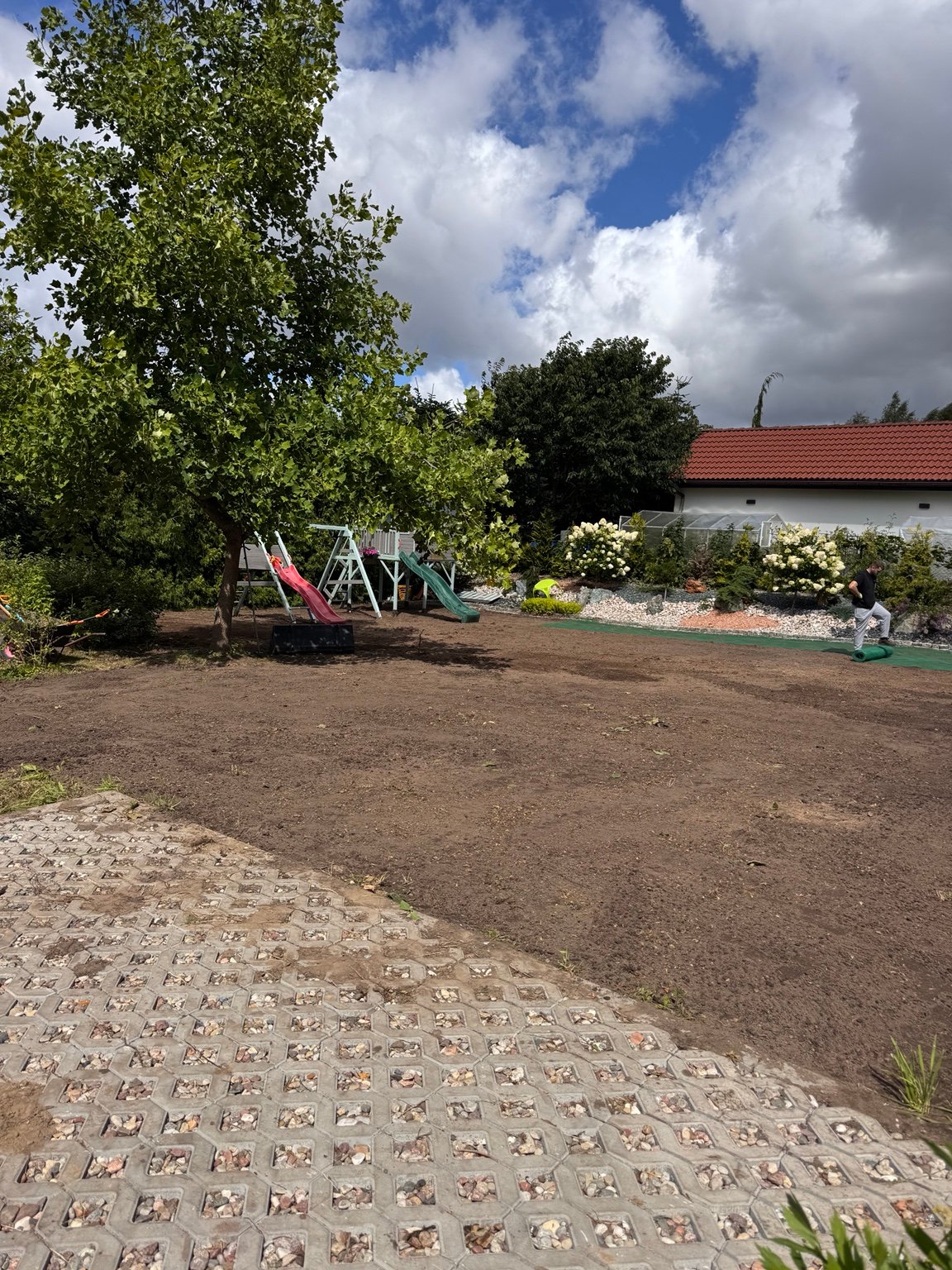 Trawa z rolki
